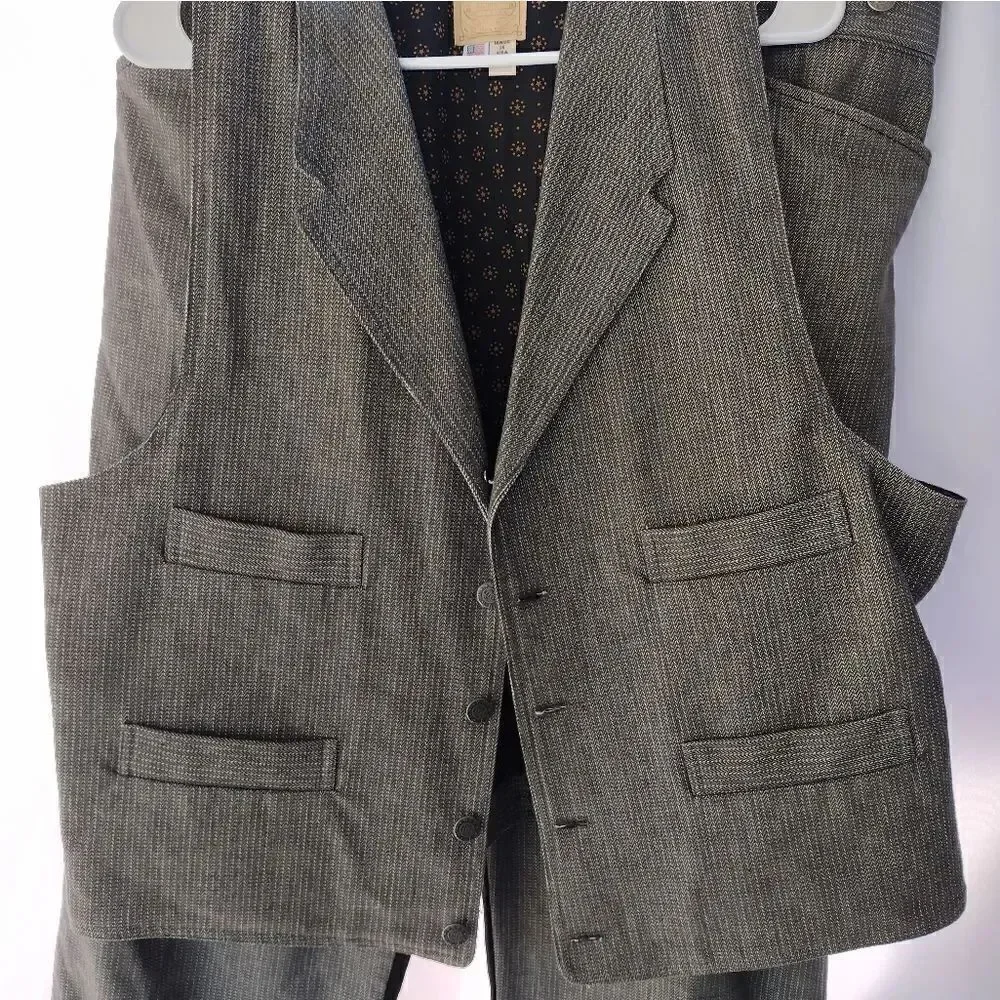 Frontier clothing pants and vest set